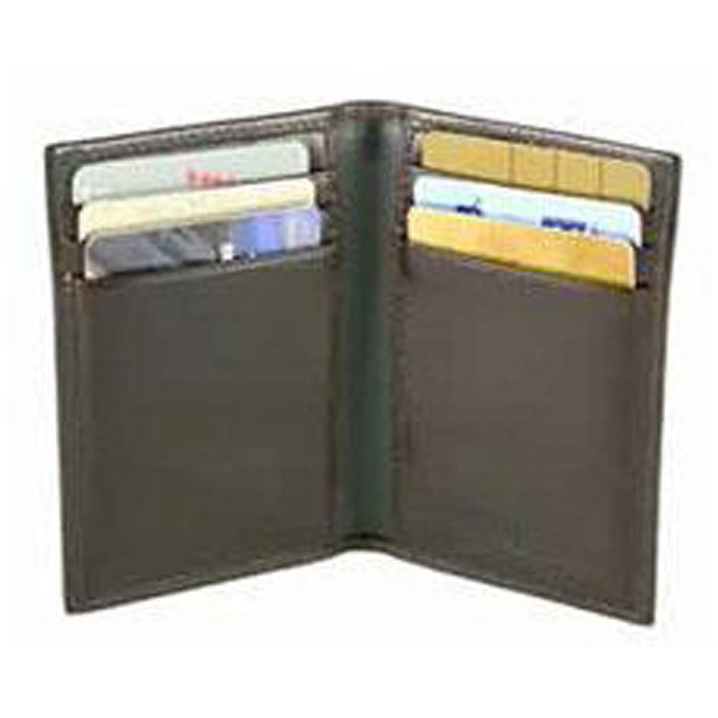 Bosca Old Leather 8 Pocket Credit Card Case Dark Brown