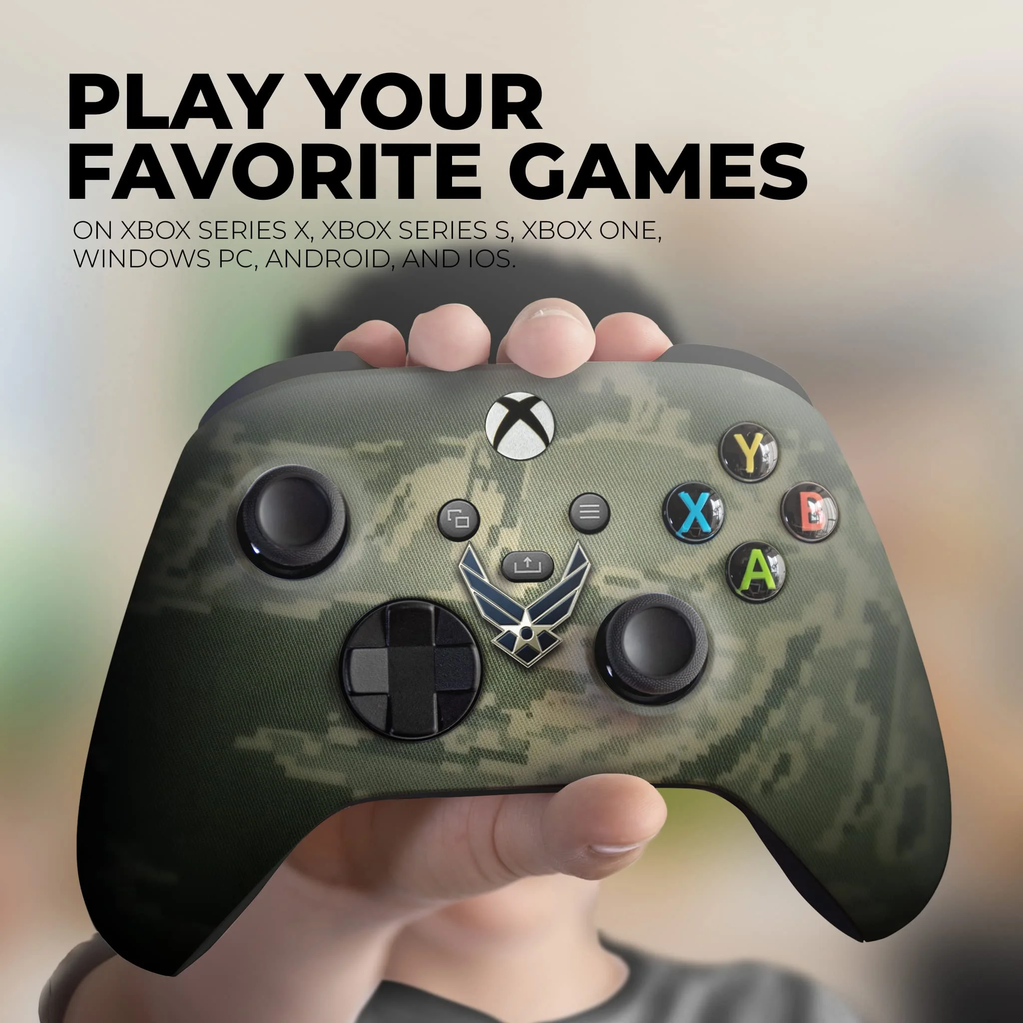 Dreamcontroller Wireless Xbox One Modded Controller Rangers Design, Compatible with Series X/S - Curated Treasures Market