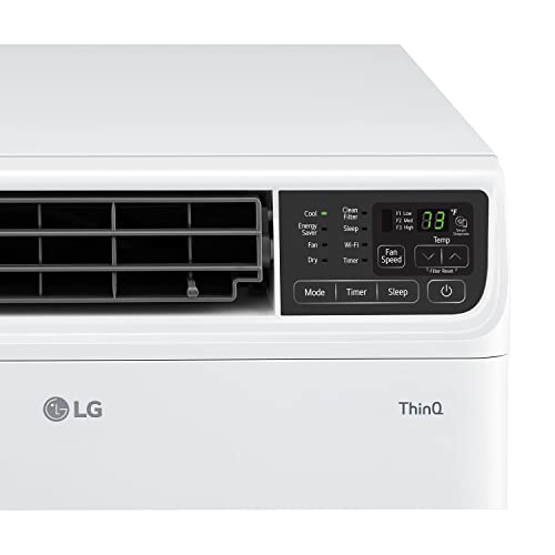 LG 12,000 BTU Dual Inverter Smart Window Air Conditioner, Cools 550 Sq. Ft., Ultra Quiet Operation, Up to 35% More Energy Savings, Energy Star