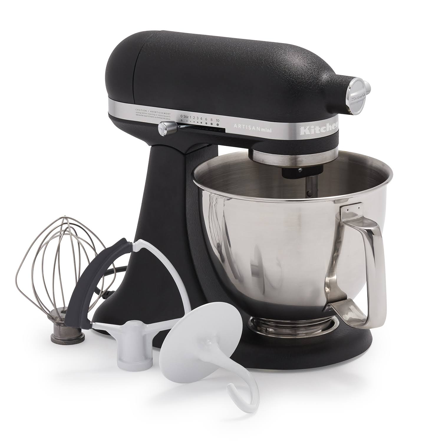 KitchenAid Artisan Mini 3.5 Quart Tilt-Head Stand Mixer KSM3316XBK - Cast Iron Black