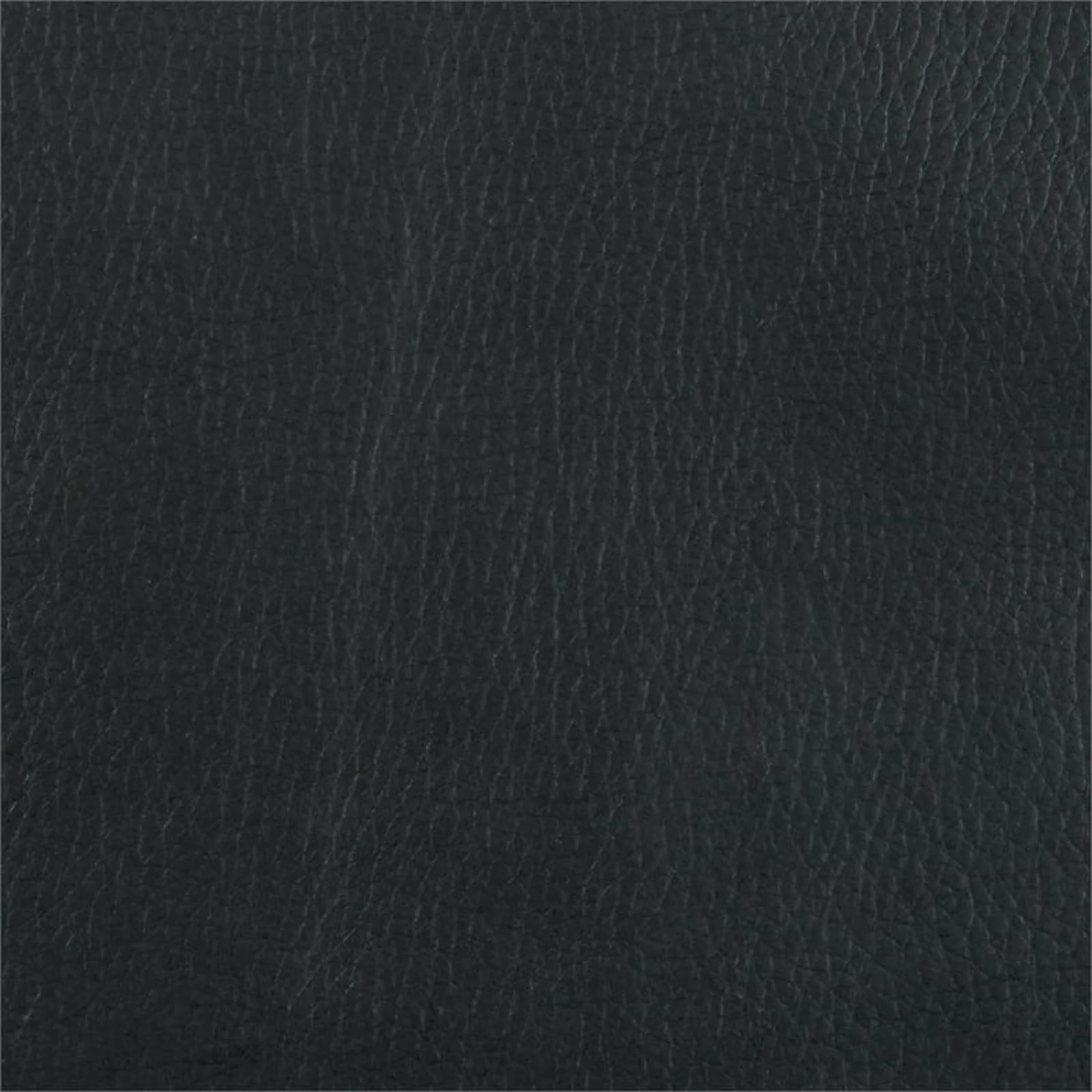 Pemberly Row Contemporary Vinyl Upholstered Barrel Club Chair in Black