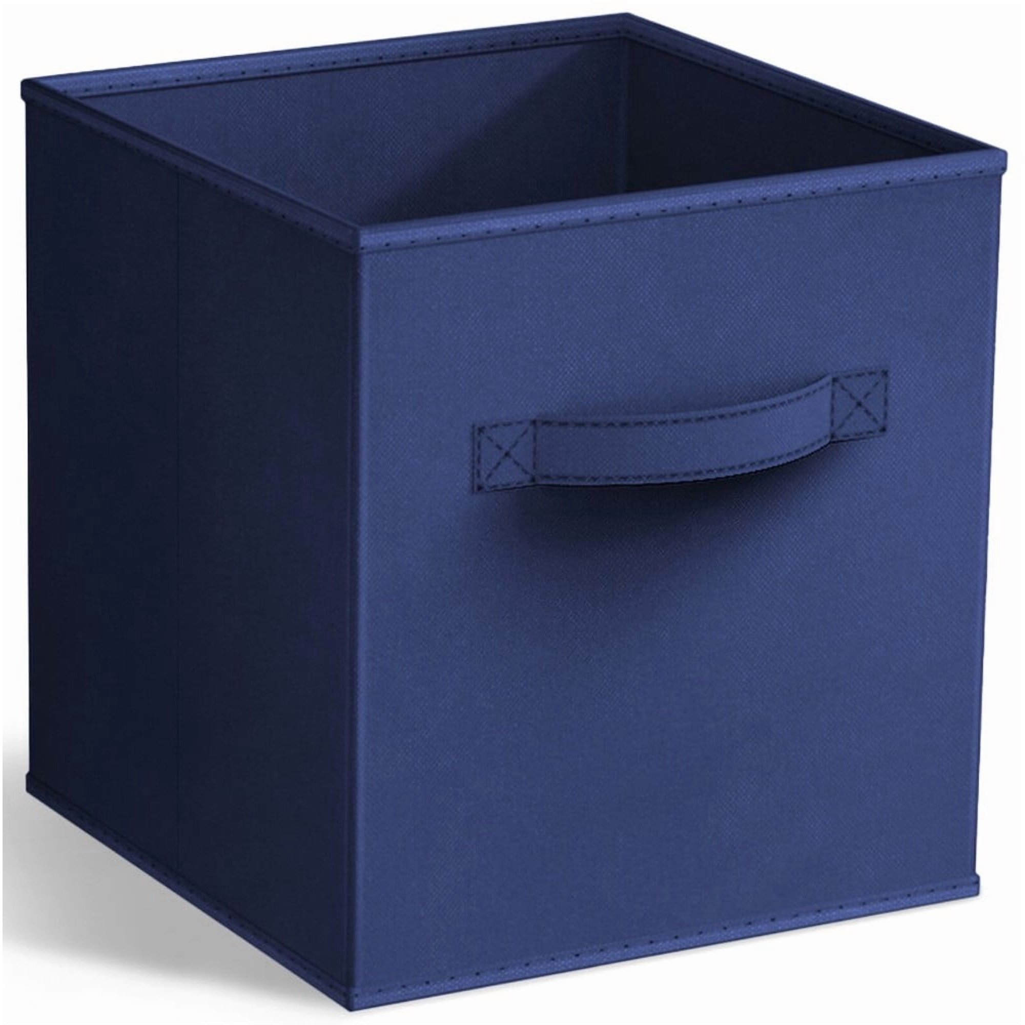 11Foldable Storage Cube Basket, 1-Pack Lightweight Bin Organizer 7 Colors for Bedroom, Living Room, Office, Kitchen
