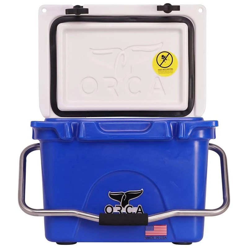 Orca Blue/White 20 Qt. Cooler