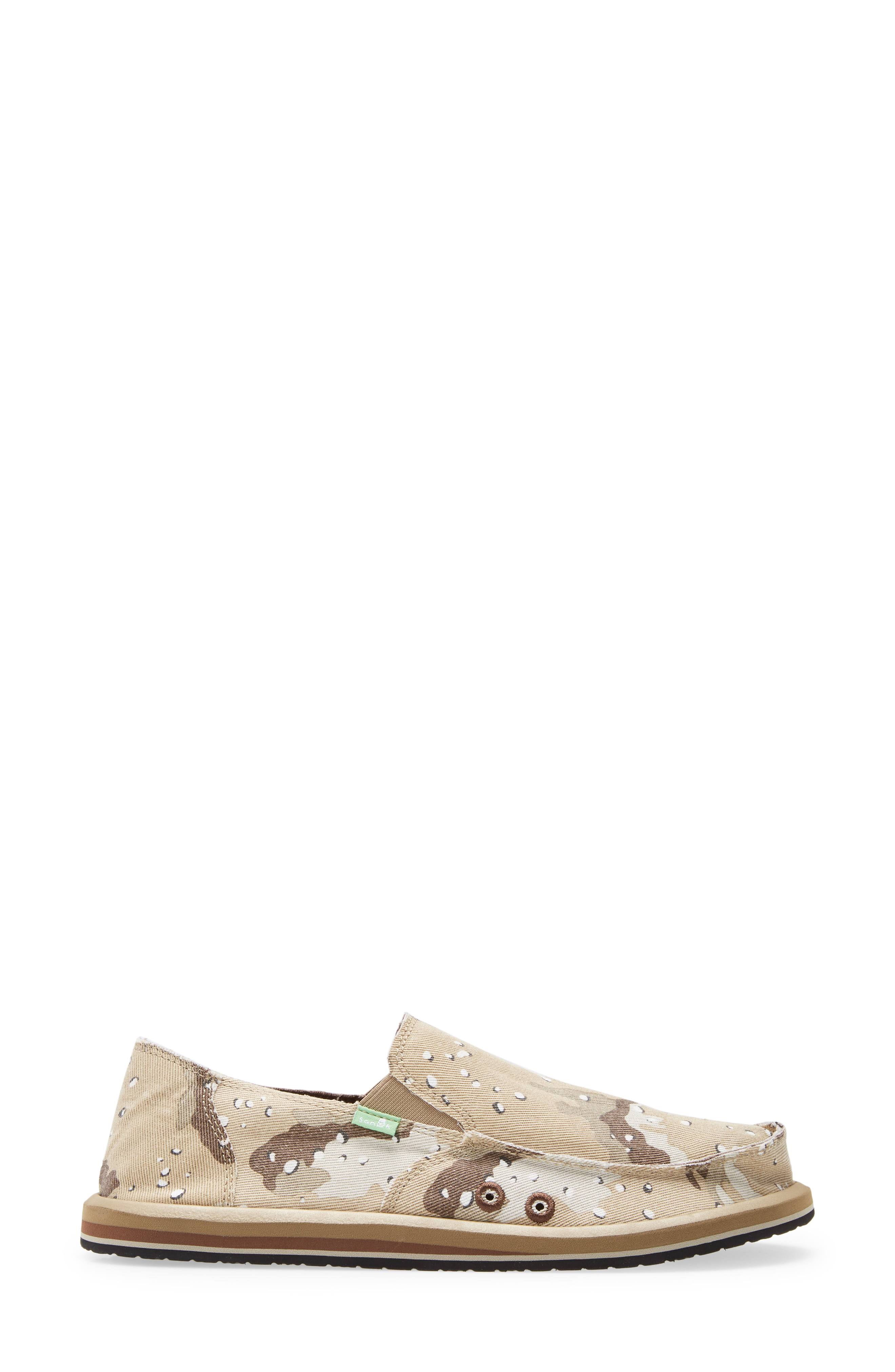 Sanuk Mens Vagabond Camo Desert 13