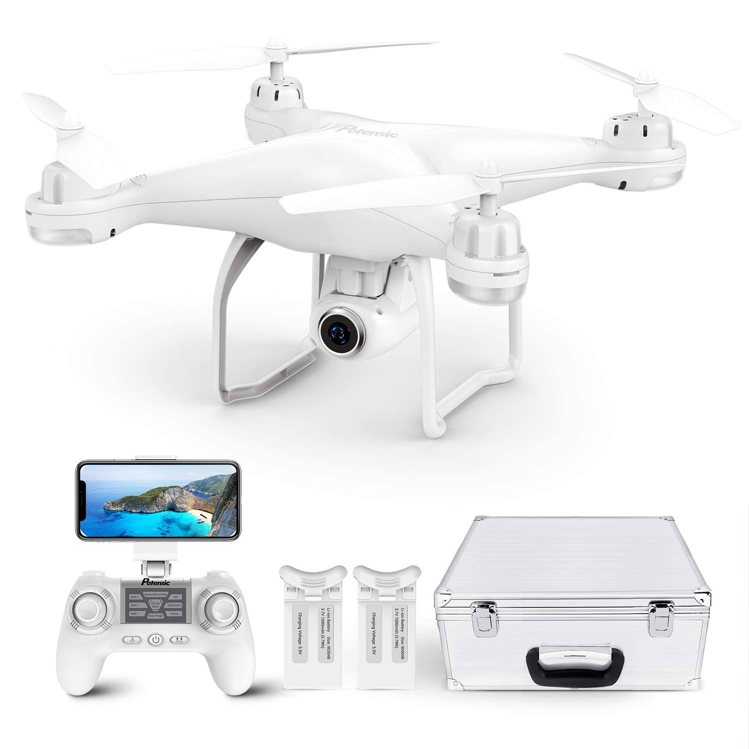 Potensic T25 GPS Drone, FPV RC Drone with Camera 1080p HD WiFi Live Video