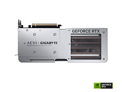 GIGABYTE GeForce RTX 5070 Ti AERO OC 16G Graphics Card, 16GB 256-bit GDDR7, PCIe 5.0, WINDFORCE Cooling System, GV-N507TAERO OC-16GD Video Card