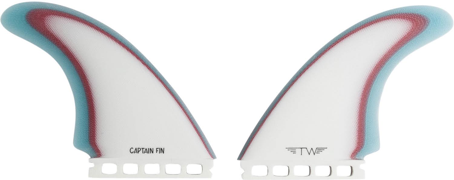 Captain Fin Tyler Warren Twin Especial Single Tab Fin Set