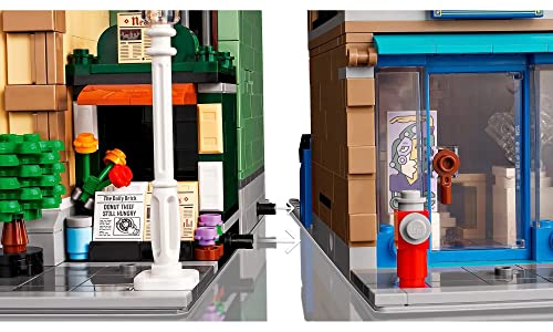 LEGO Icons Boutique Hotel 10297 Modular Building Display Model Kit for Adults to Build, Set with 5 Detailed Rooms Including Guest Rooms and Gallery