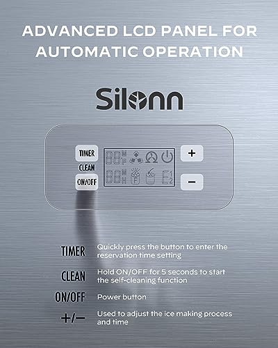 Silonn Silonn Commercial Ice Maker Machine
