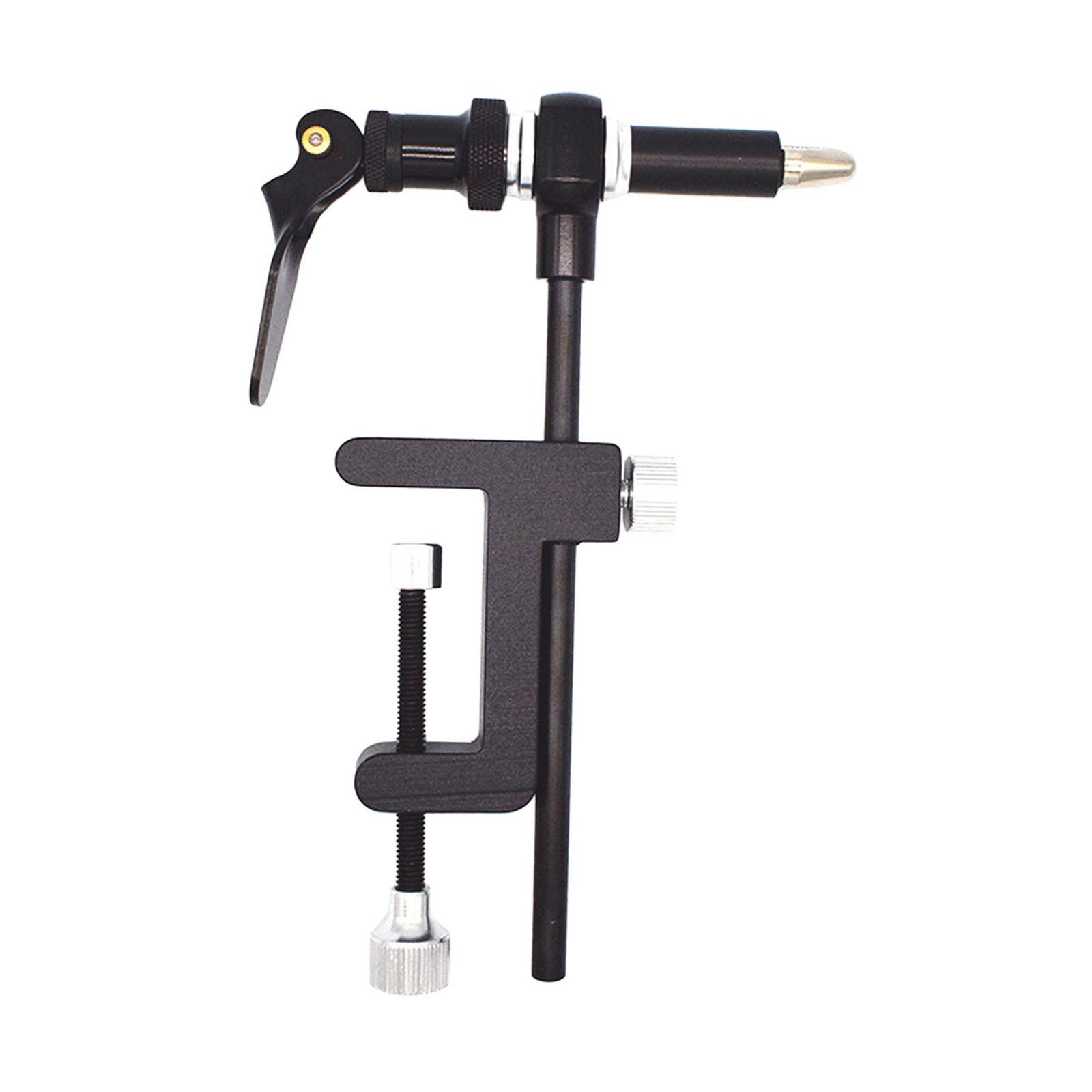 kesoto Fly Tying Vise Fly Lure Making Accessories Beginners, Durable, Metal Practical, Easy to Use Fly Making Tool Fly Tying Tool Rotating Single Head