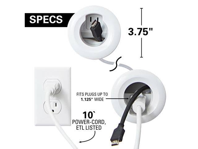 Sanus In-Wall Cable Management Kit