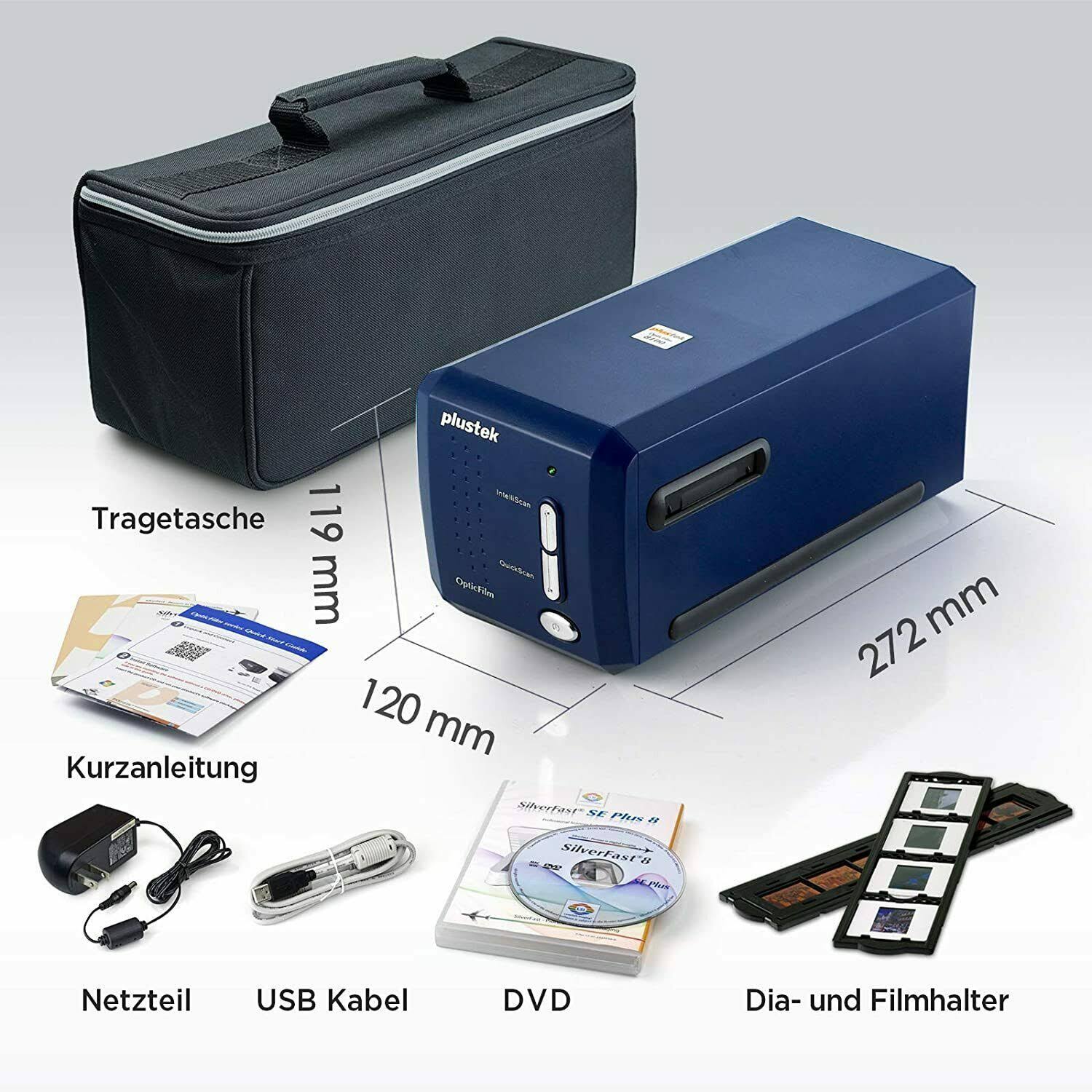 Plustek OpticFilm 8100 Film Scanner