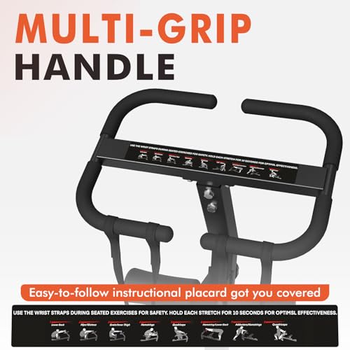 GMWD Stretch Machine, Full Body Stretching Equipment for Flexibility Training, Adjustable Leg Stretcher Machine, Lower Back Stretcher