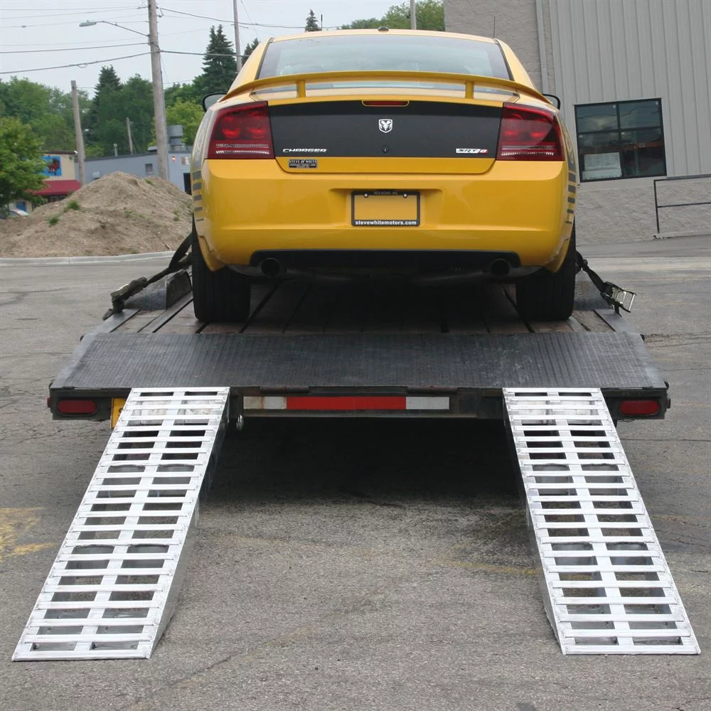 120in x 20in Aluminum Truck Trailer Car Hauler Ramps - Curated Treasures Market