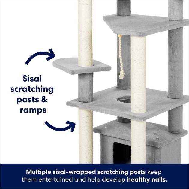 Frisco 65-in XXL Heavy Duty Cat Tree - Pet Supplies online store