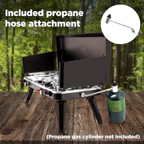 Hike Crew 2-in-1 Gas Camping Stove and Griddle | 20