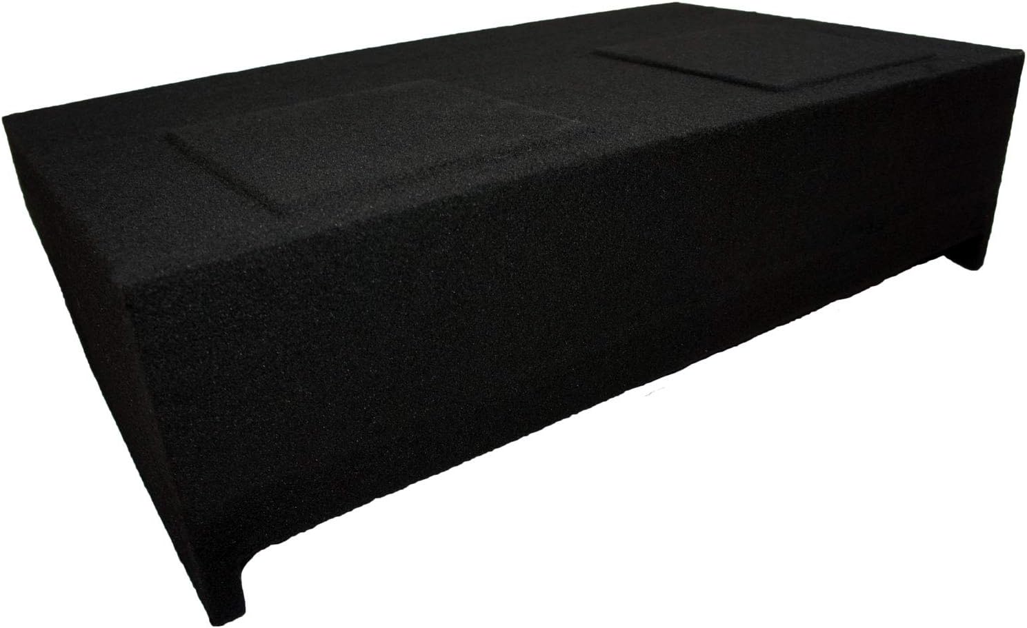 ASC Dual 12" Sub Box Subwoofer Enclosure Compatible with Ford F-150 2015-UP Super Cab EXT Truck