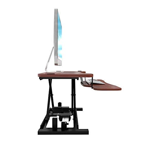VERSADESK PowerPro™ 36 Inch Electric Standing Desk Converter, Height Adjustable Sit to Stand Up Desk Riser