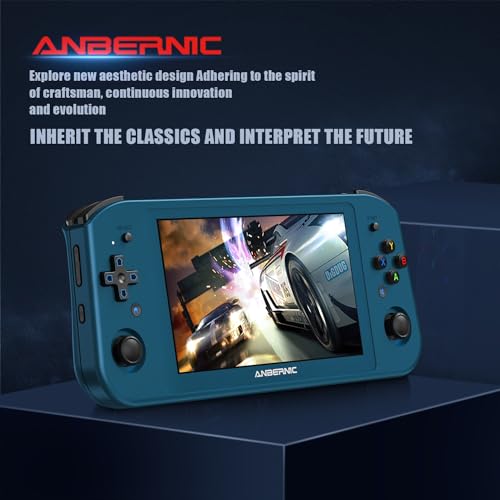 Win600 Handheld Game Console with 30+ Emulators 35K+ Preloaded Games 5.49” IPS Touchscreen WiFi & Bluetooth 8K TV Output Portable Video Game Console