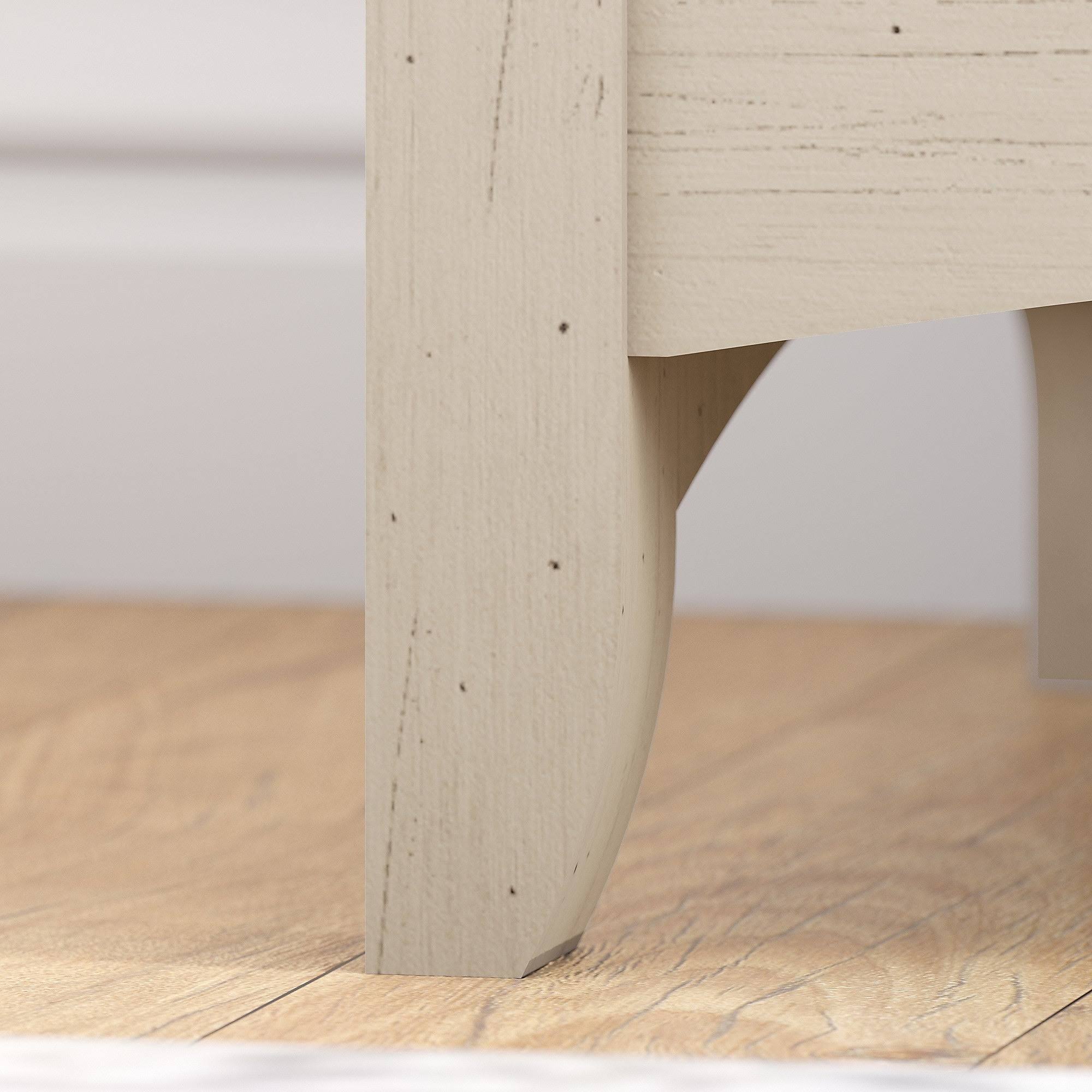 The Gray Barn Lowbridge Lateral File Cabinet in Antique White