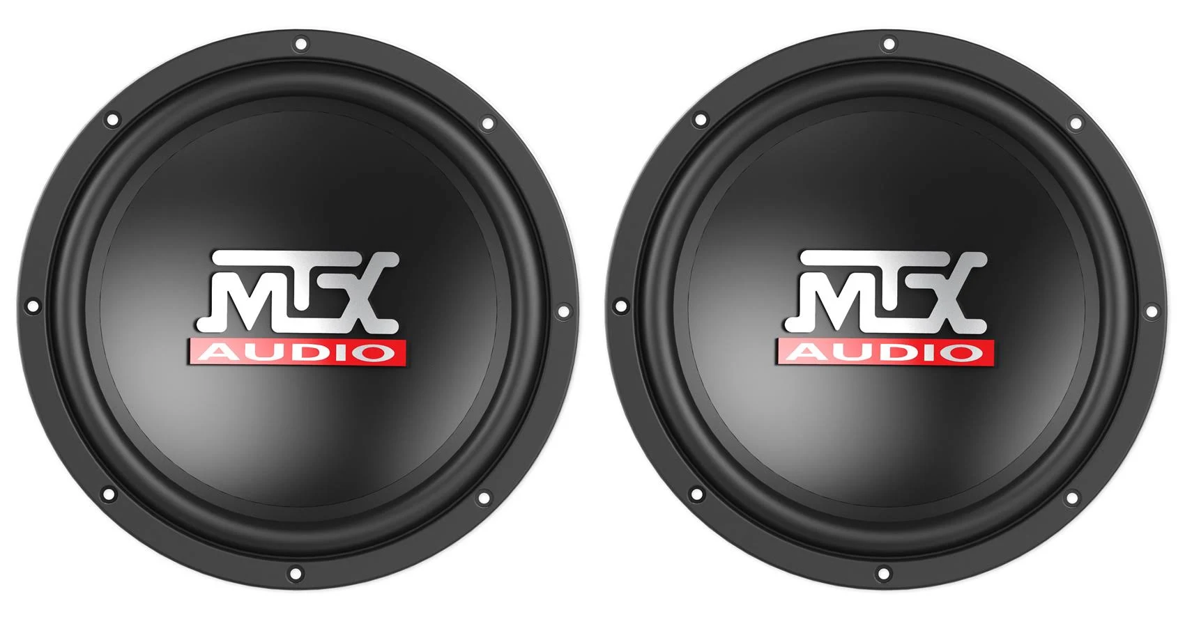 (2) MTX Terminator TN10-04 10” 600 Watt 4 Ohm Car Audio Subwoofers Subs
