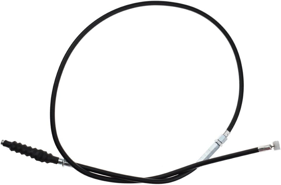LAXEEM 7/8'' Handlebar Left Clutch Lever and Clutch Cable with Adjuster for for 50cc 70cc 90cc 110 cc 125cc Dirt Bikes Pit Bike
