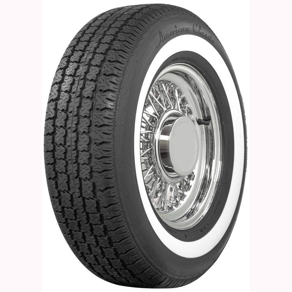 Coker Tire 700210 American Classic Radial 1.3 inch Whitewall 215/75R15