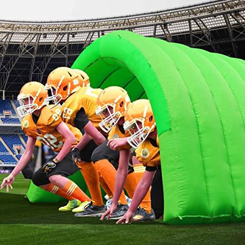 Inflatable Tunnel Sports Tunnel Entrance with Blower Football Tunnel Tent Entryway for Business Advertise Party Exhibition Promotion Street,Shop