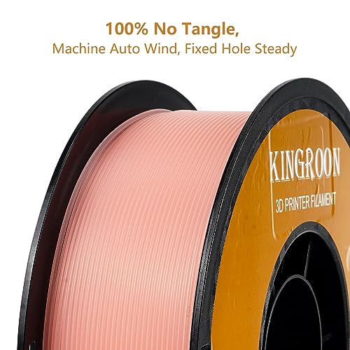 Kingroon Silk PLA Bundle 3D Printer Filament, Dimensional Accuracy +/- 0.03 mm, 10 kg Spool(22lbs)