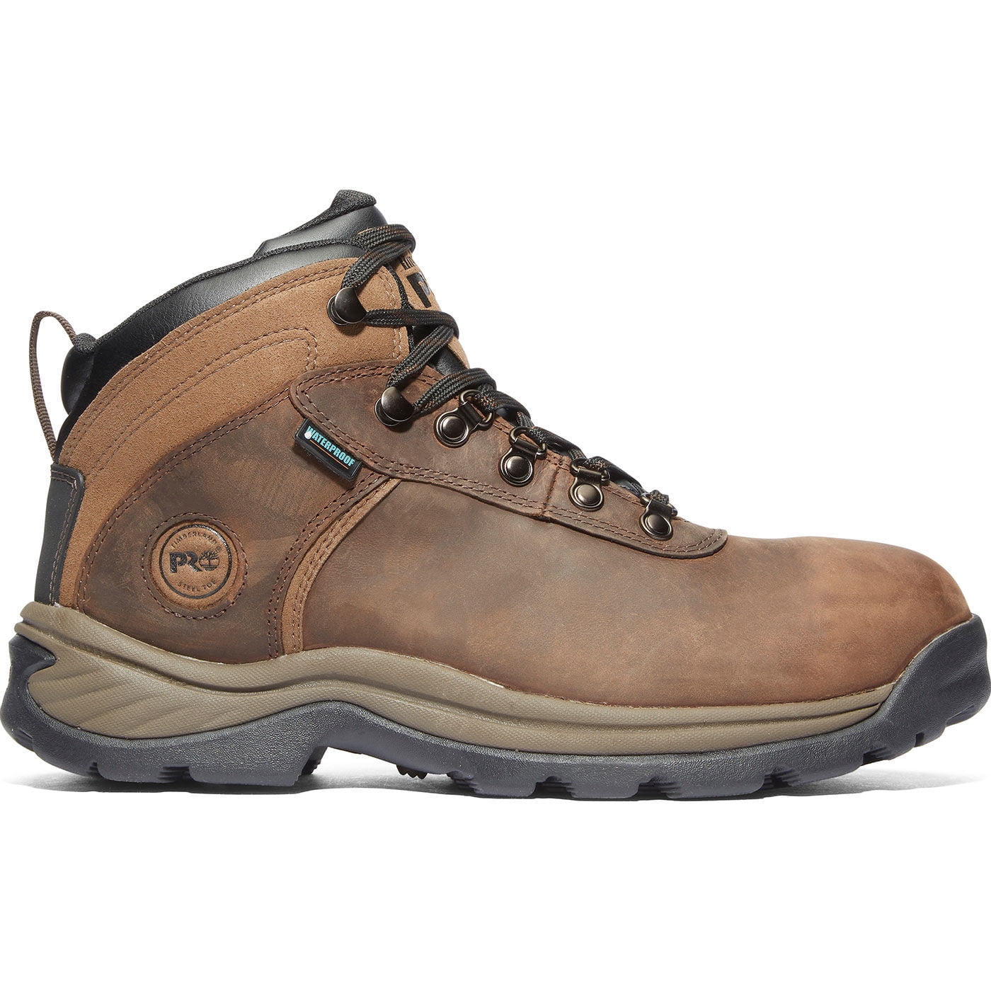 Timberland PRO Flume Mid Men's Steel Toe Electrical Hazard Waterproof Work Hiker Size 10(M) - Curated Treasures Market