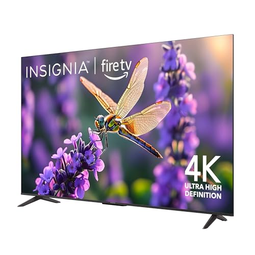 INSIGNIA 65-inch Class F50 Series LED 4K UHD Smart Fire TV with Alexa Voice Remote (NS-65F501NA24)