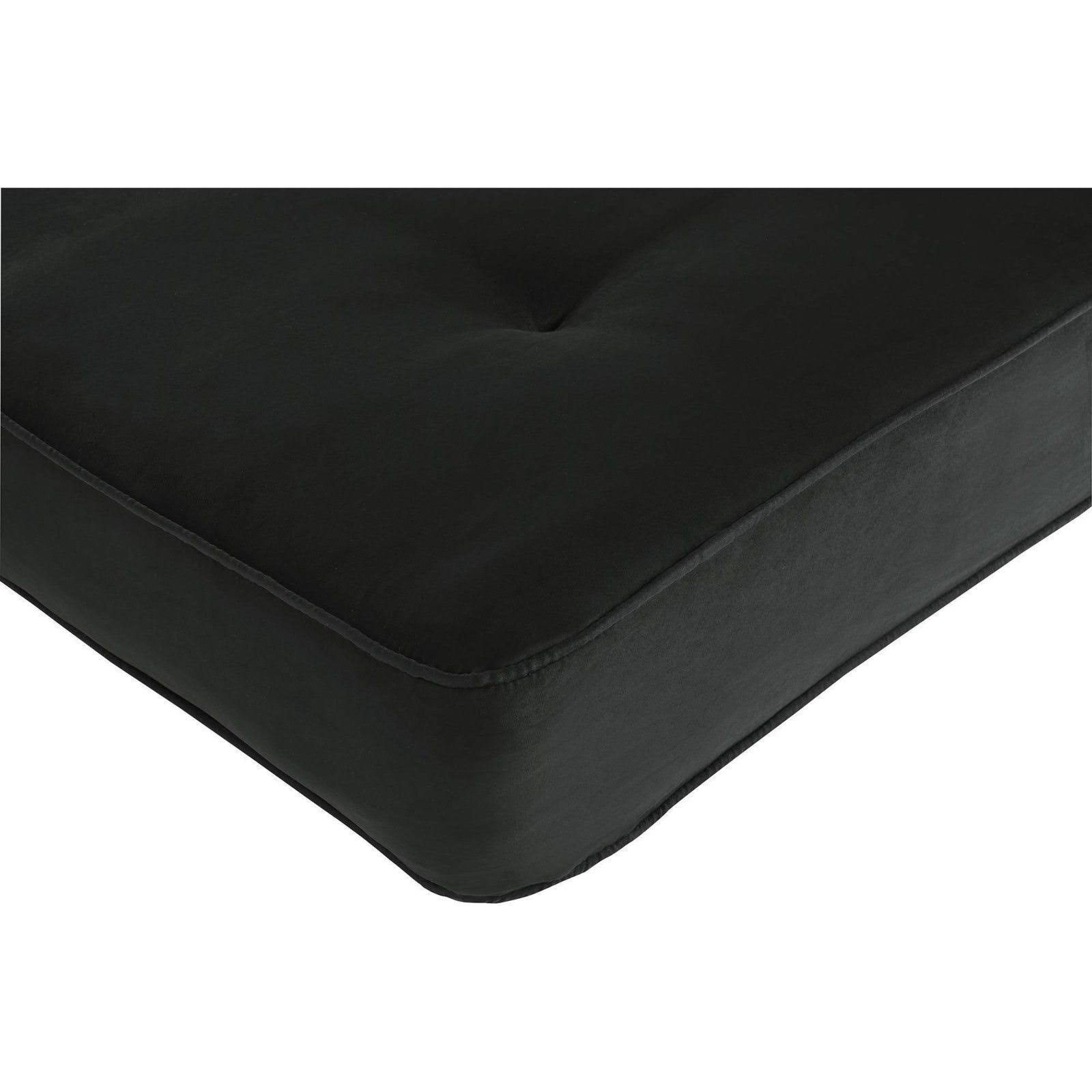 DHP 8-Inch Independently Encased Coil Futon Mattress Full Size Black