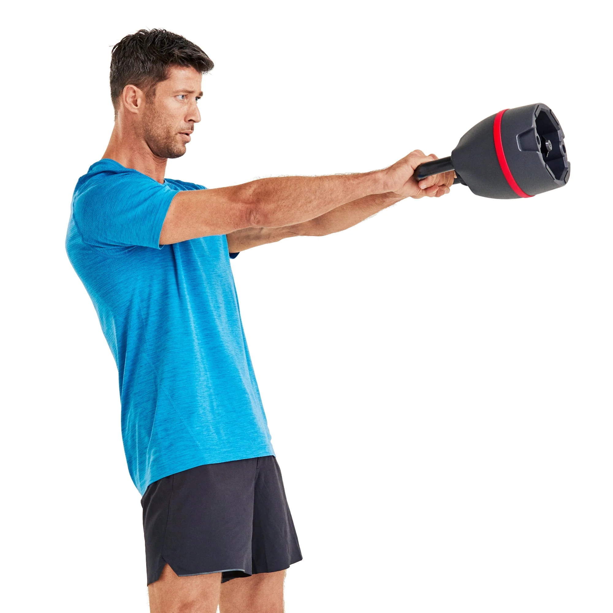 Bowflex SelectTech 840 Adjustable Kettlebell, 6 Weight Settings from 8-40 lbs, Single, Free 2-Month JRNY Membership