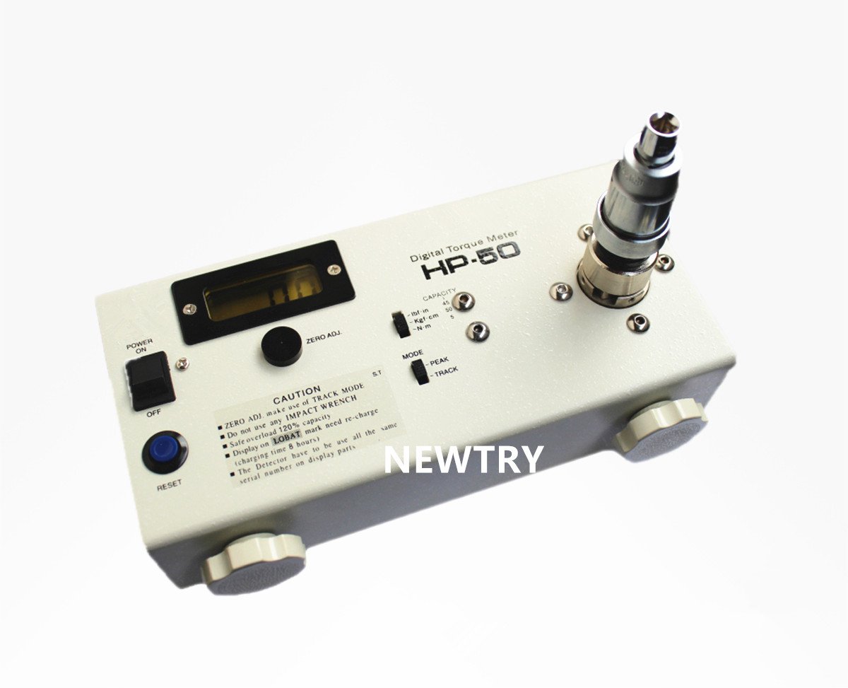 NEWTRY ZQ-10G Digital Display Torsion Tester/Torque Meter Torsiometer Dynamometer Portable Torsion Batch/Torque Wrench Calibrator with Test Head