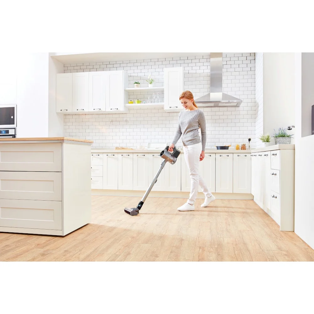 Restored LG CordZero A9 Charge Plus Cordless Stick Vacuum, Matte Silver - (Refurbished)