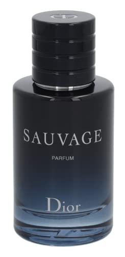 Dior Sauvage Parfum Spray for Men 2.0 Ounces, clear