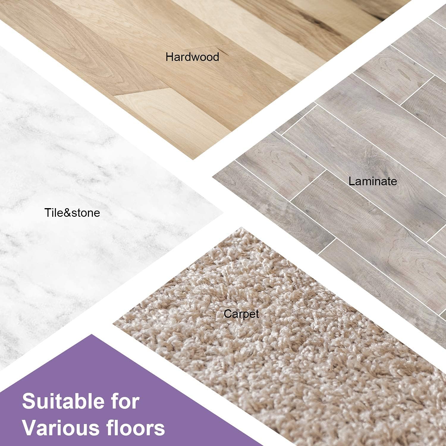 LIGHT 'N' EASY Steam Mop, Floor Steamers for Hardwood and Tile,Lightweight Steam Mops for Laminate Floor,Carpet Steamer,Wood Floor Mop Steam Cleaners