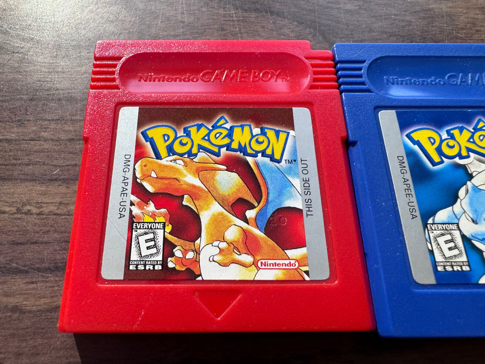 Pokemon Red + Yellow + Blue (Nintendo GameBoy) - with New Batteries - Authentic