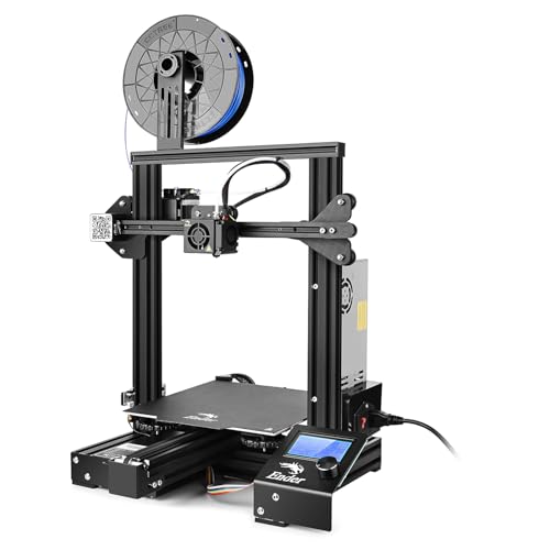 Official Creality Ender 3 3D Printer with Resume Printing, Stable Power Supply, Precise Printing, and V-Slot Rails, DIY 3D Printer