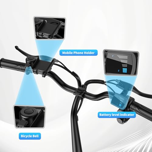C14 Electric Scooter for Adults with Seat – High-Performance, Foldable E-Scooter with 900W Peak Power, 20MPH, 28-Mile Range, and Dual Disc Brakes