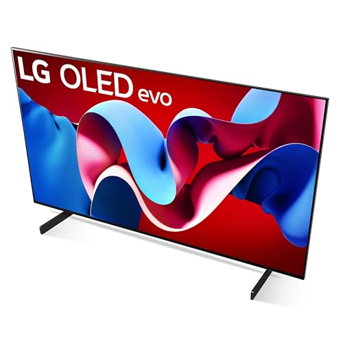 LG 65-Inch Class OLED evo C4 Series Smart TV 4K Processor Flat Screen with Magic Remote AI-Powered with Alexa Built-in (OLED65C4PUA, 2024)