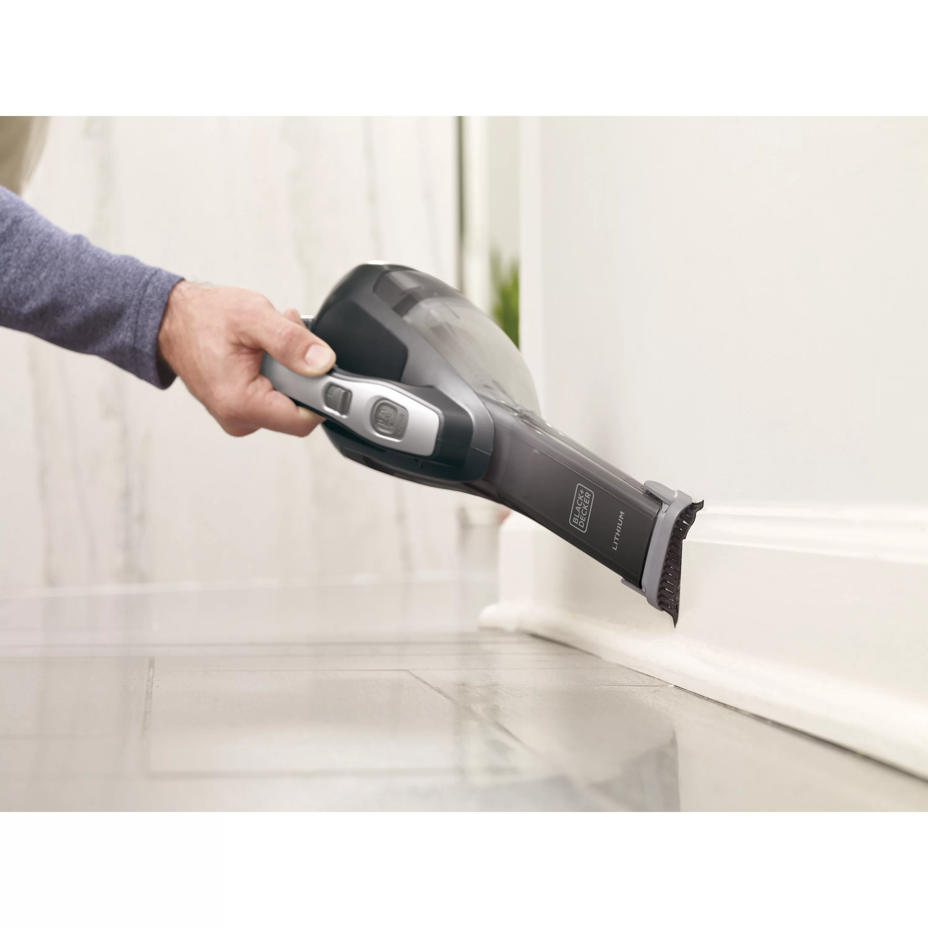 BLACK+DECKER Lithium Hand Vacuum (Ocean Blue), HLVA315J22