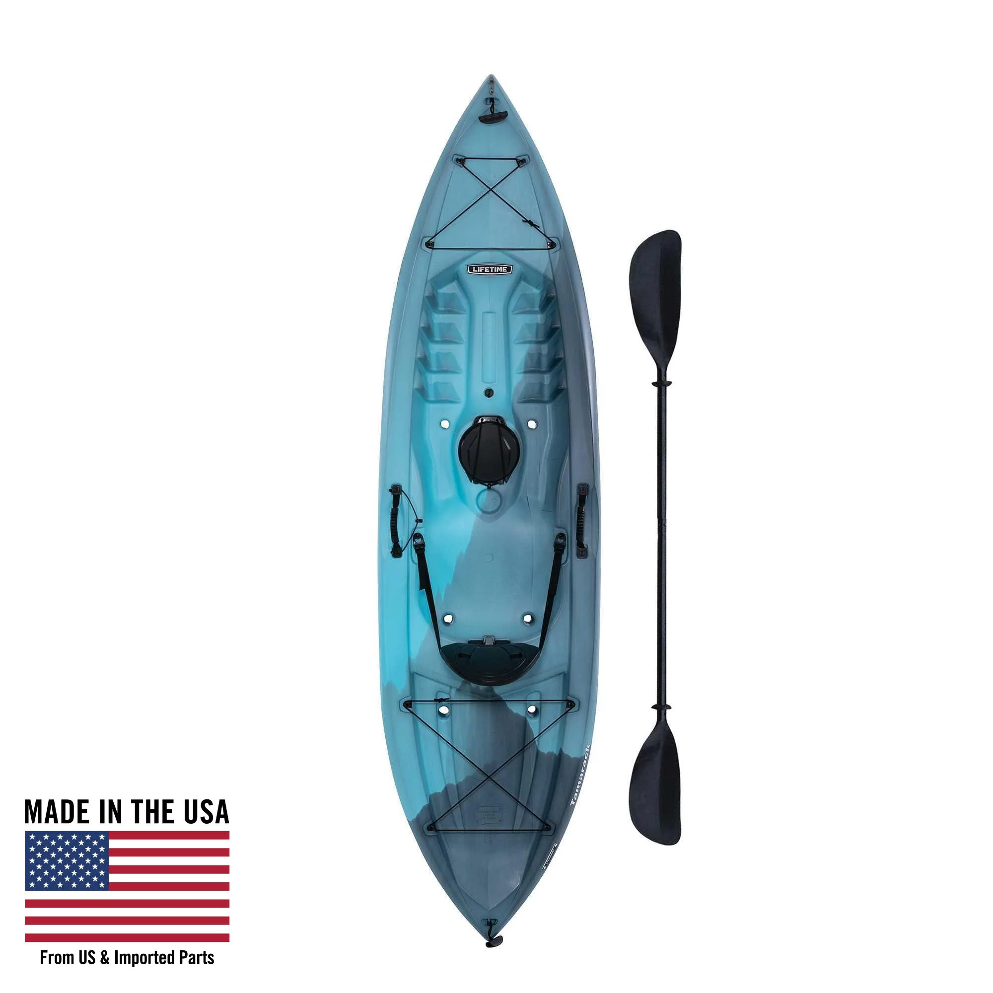 Lifetime Tamarack 100 Sit-On-Top Kayak (Paddle Included) - Arctic Fusion - 91139 - Radiant Selections