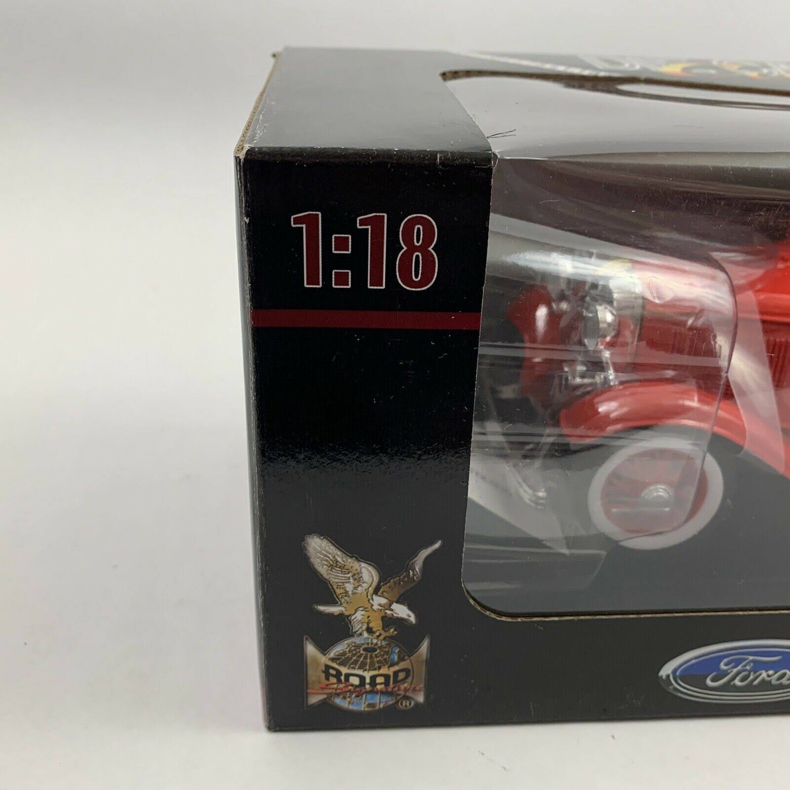 1932 Ford 3 Window Coupe Blue 1/18 Diecast Car Model by Road Signature