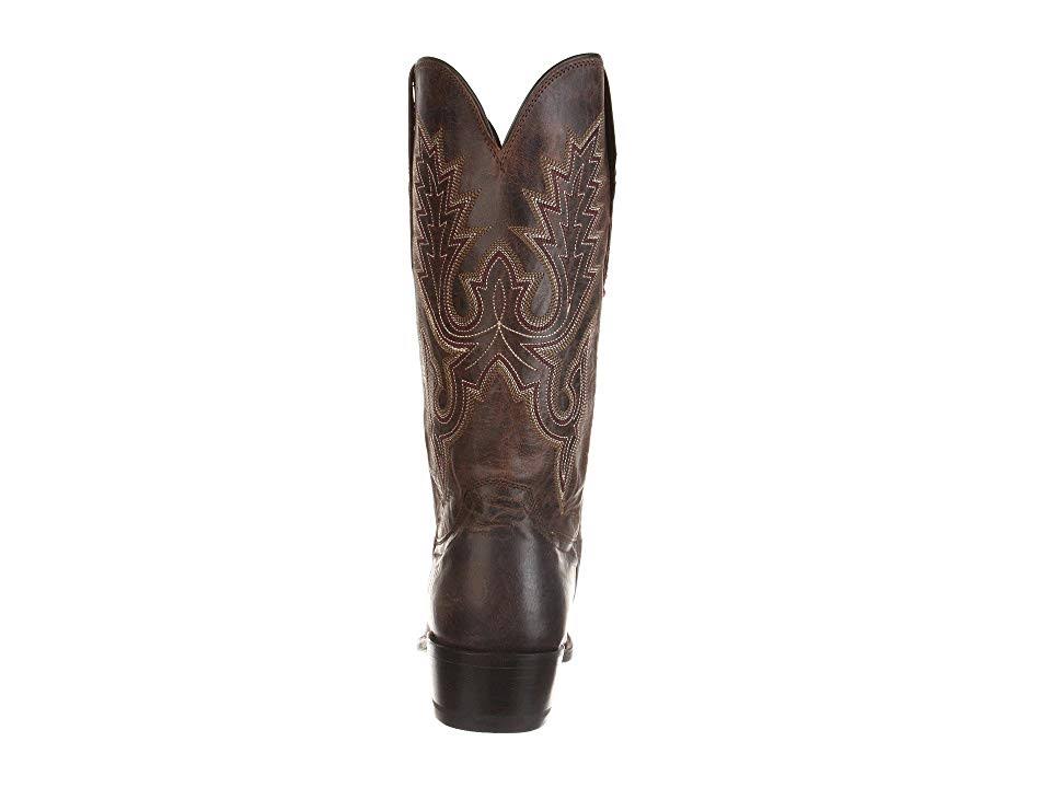Lucchese M1002 (Chocolate Madras Goat) Cowboy Boots