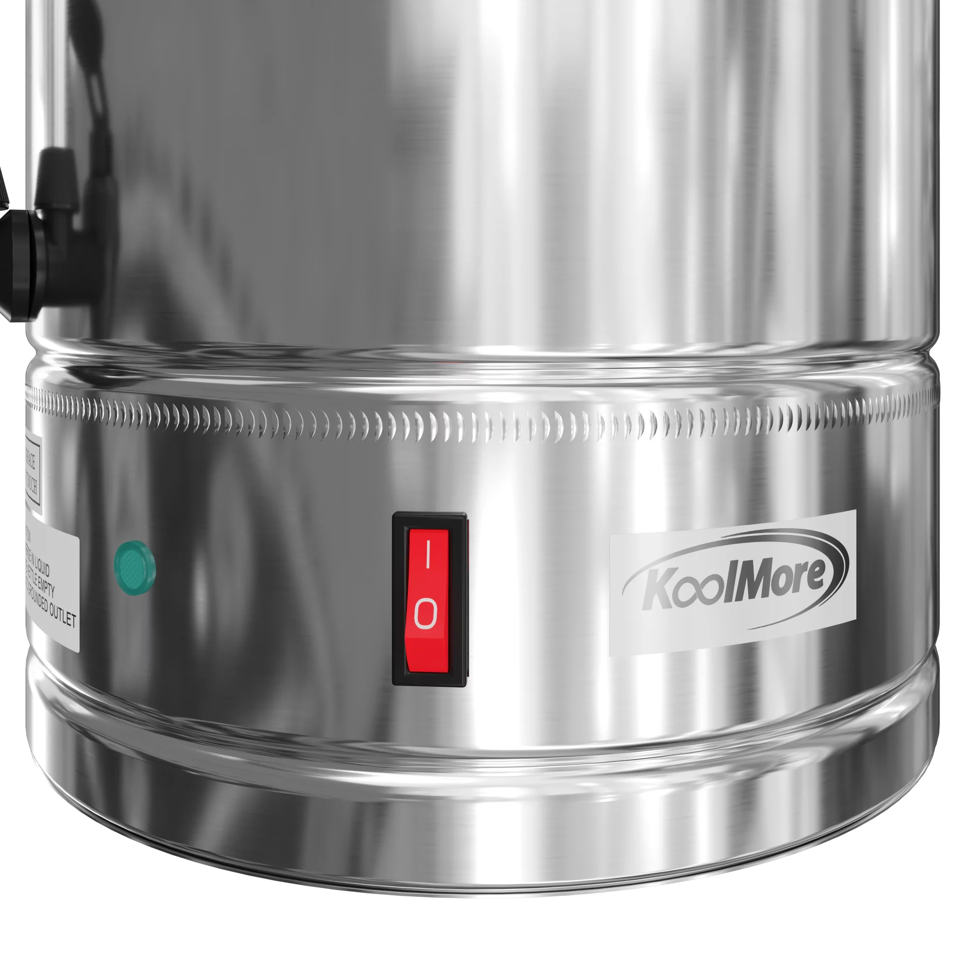 KoolMore Electric 100 Cup Commercial Coffee Percolator in Stainless Steel (KM-CCP100)