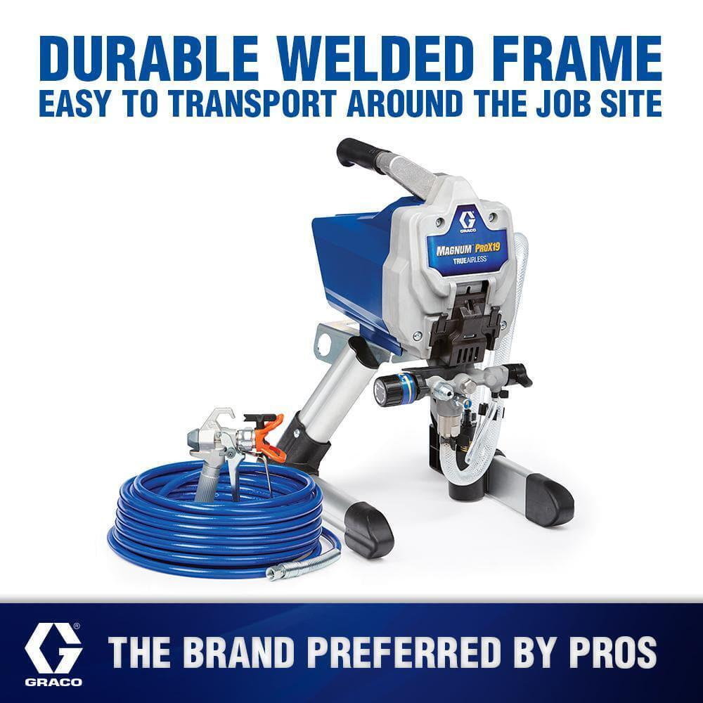 Graco Magnum ProX19 Cart Airless Paint Sprayer, Gray