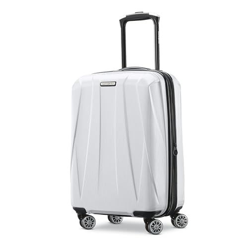 Samsonite Centric 2 Hardside Expandable Luggage with Spinner Wheels, Black, Carry-On 20-Inch