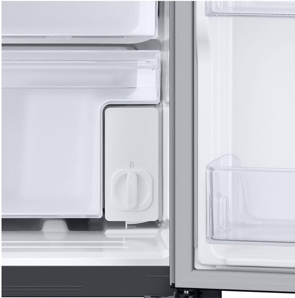 SAMSUNG RS28A500ASR 28 Cu. Ft. Stainless Steel Side-by-Side Smart Refrigerator