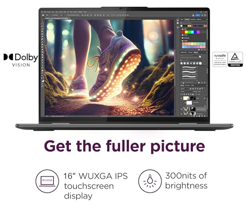 Lenovo Yoga 7i 2-in-1 Business Laptop (16" FHD+ Touchscreen, Intel Ultra 7 155U (Beat i7-1355U), 16GB DDR5 RAM, 1TB SSD) Backlit, Fingerprint